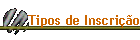 Tipos de Inscri��o