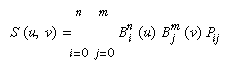 Bzier Surface Patch Equation