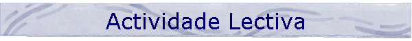 Actividade Lectiva