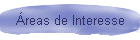 �reas de Interesse